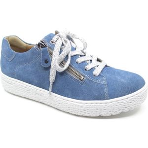 Hartjes, 162.1401, 162.1402/40 12.00, Jeansblauw sneaker wijdte H