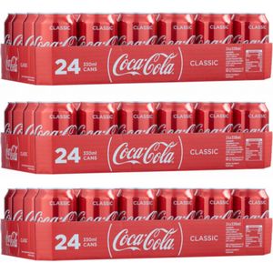 Coca Cola Triple Pack - 72 x 330 ml EU