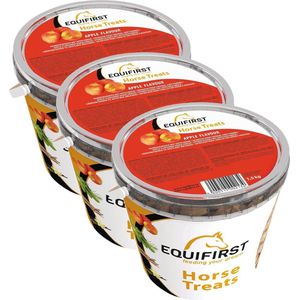 Equifirst Horse Treats Apple - Paardensnack - 3 x 1.5 kg