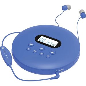 Discman - CD speler - Anti shock - Oplaadbaar - Bluetooth - Inclusief oordopjes - Must have voor iedereen!