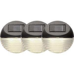 Best Season LED solar wandlampen Fency 3 stuks