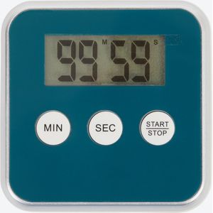 Magnetische Kookwekker Inclusief Standaard + Batterij | Digitale Kook Wekker | Kookwekker | TURQUOISE