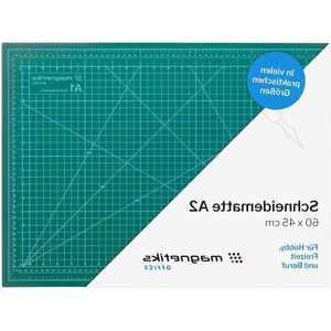 Snijmat DIN A2 - zelfherstellend - dubbelzijdig - groen - 60x45cm