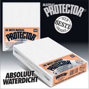Protector | Waterdichte Matrashoeslaken tot 30cm | Incontinentie matrasbeschermer | Perfecte pasvorm | Absoluut waterdicht | 90x220 1persoons