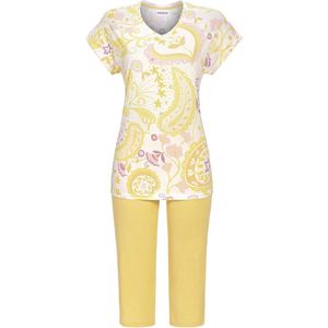 Ringella pyjama geel roze - Geel - Maat - 50