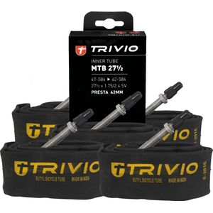 Trivio - MTB Binnenband 27½X1.75/2.4 SV 42MM Presta 5 stuks voordeelpakket