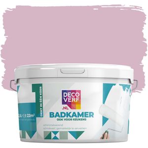 Decoverf badkamer verf lichtroze, 2.5L
