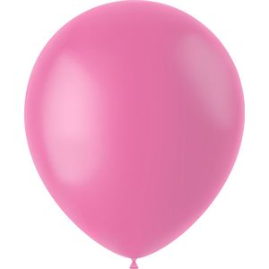 Folat - ballonnen Rosey Pink Mat 33 cm - 100 stuks