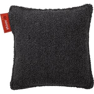 Stoov Warmtekussen - Ploov - Duurzaam & Draadloos - Infrarood warmtekussen - 45x45 Woolly Graphite - Plus Batterij