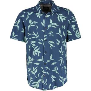 Lerros Overhemd Shirt Met Korte Mouwen En Bloemenprint 2432322 448 Mannen Maat - XL