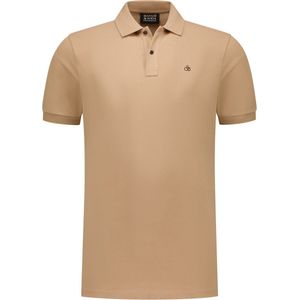 Scotch & Soda Essential Organic Cotton Pique Polo Heren - Maat L