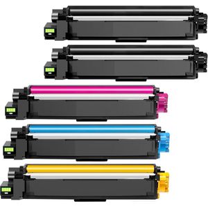 Geschikt voor Brother 241 / 245 Toner cartridges - Multipack + Extra Zwart - 9020CDW - 3140CW - 3150CDW - 3170CDW - 9330CDW - 9340CDW - 9022CDW