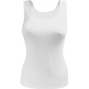 Dames onderhemd - microfiber - naadloos - Wit - Maat L