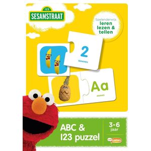 Sesamstraat ABC & 123 Puzzel