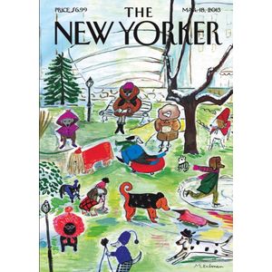 New York Puzzle Company - New Yorker Canine Couture - 1000 stukjes puzzel