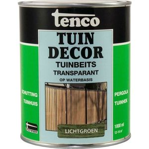 Tenco tuindecor beits transparant lichtgroen - 1 liter