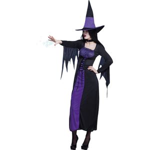 Boland - Kostuum Purple hag (36/38) - Volwassenen - Heks - Halloween verkleedkleding - Heks
