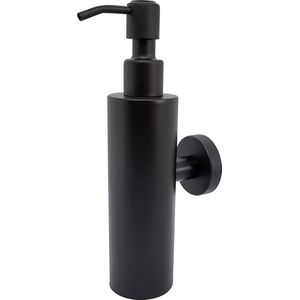Sanics Orca Zeepdispenser Wandmontage 200 ml - Handzeepdispenser - Zeeppomp - Zeepdispensers - Zeeppompje Hangend - RVS Zwart