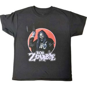 Rob Zombie - Magician Kinder T-shirt - Kids tm 12 jaar - Zwart
