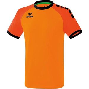 Erima Zenari 3.0 Shirt Korte Mouw - Oranje / Mandarine / Zwart | Maat: XXL