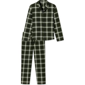 Schiesser Pyjama lange, geweven - Warming Nightwear Heren Pyjamaset - Maat L