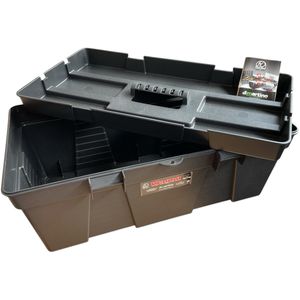 Gereedschapskist- Gereedsschapsbox - Gereedschapskoffer - Wagon - Dimartino - 50x26x24 cm - 2 opslaglagen
