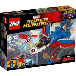 Lego Super Heroes 76076 Captain America Jet-Achtervolging