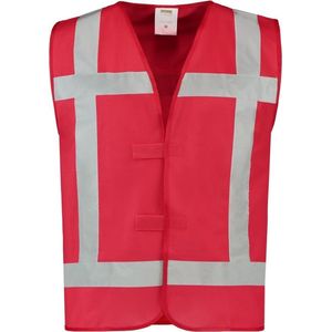 Tricorp - Veiligheidsvest Reflectie Rood - 453014 - maat 3XL-4XL