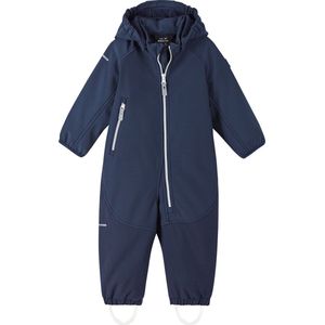 Reima - Softshell pak voor kinderen - Gerecycled polyester - Mjosa - Marineblauw - maat 74cm