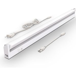 B.K.Licht - LED Keukenverlichting - witte onderbouwverlichting - kastverlichting - kantelbaar - 4.000K - 1.000Lm - 8,5W