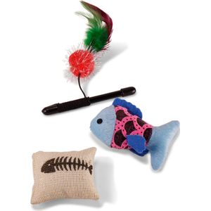 Dierenbenodigdheden Vadigran Speelgoed Kat Fish And Fun (3)