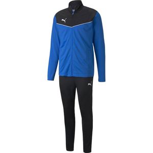 Puma Trainingspak TeamRISE Elektrisch Blauw/Puma Zwart - M