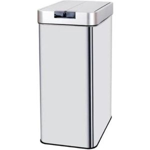 Poubelle automatique 60L Inox met sensor - SILVERLAKE vuilnisbak 60 liter