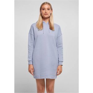 Urban Classics - Organic Oversized Terry Hoody Korte jurk - S - Blauw