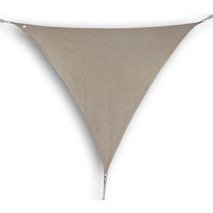 hanSe® Schaduwdoek Driehoek Waterafstotend 4,5x4,5x4,5 m Taupe