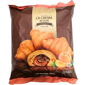 Croissant - La Crema - Abrikoos vulling - 210g