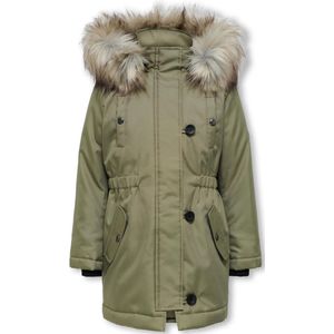 ONLY KOGIRIS FUR PARKA OTW NOOS Meisjes Jas - Maat 146