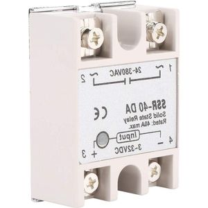 SSR-40DA halfgeleiderrelais 40 A eenfasige DC/AC Solid State Relay - industriële automatiseringsprocessen - hoge kwaliteit .