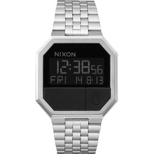 Nixon Re-Run SS Black  - Horloge A158000 - Staal