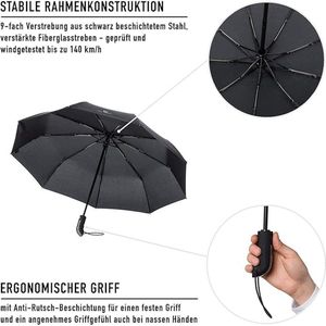 paraplu storm / Paraplu, stormvast, extra stabiel,