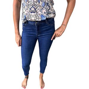 Dames stretch jeans push up blue ALH1389 Ana&Lucy maat 40