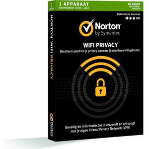 Norton WiFi Privacy 2023 - 1 Apparaat - 1 Jaar