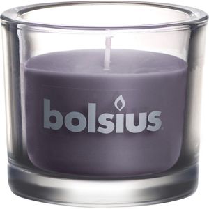 Bolsius Kaars In Glas Chic 9,2 Cm Wax Taupe