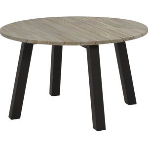 Tuintafel Derby teak 130 rond 4 Seasons Outdoor