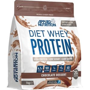 Applied Nutrition - Diet Whey (Chocolate Dessert - 1000 gram) - Whey Protein - Eiwitpoeder - Eiwitshake