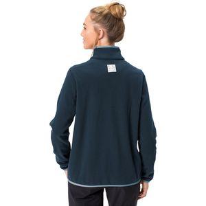 Vaude Rosemoor Fleece Halfzip - Fleecevest - Dames Dark Sea EU 40