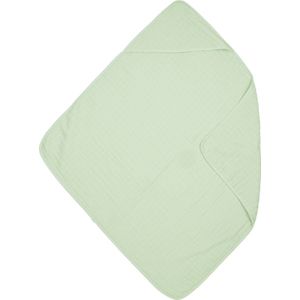 Meyco Baby Uni badcape - hydrofiel - soft green - 80x80cm