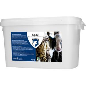 Excellent Kalvital - Ter ondersteuning van de darmfunctie en ter bevordering van de spijsvertering - Geschikt voor rundvee - 2.5 kg