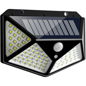 Solar Buitenlamp met Bewegingssensor - Zonne Energie Buitenlamp - 100LEDs - Led Verlichting