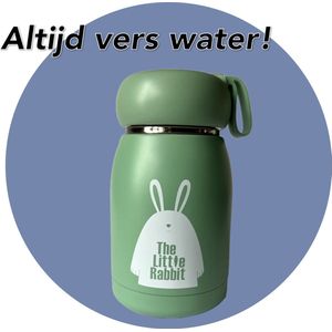 Afecto waterfles isolerend RVS thermosfles voor kinderen voor warme en/of koud dranken - 320ml